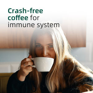 QINSHANTANG Etiqueta Privada medio tostado granos de café <span class=keywords><strong>colombiano</strong></span> Reishi cola de pavo Lions Mane Mix Black Mushroom Ground Coffee - Product Image 5