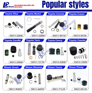 Kits de reparación de cilindro esclavo de embrague de cilindro maestro de embrague Bilusi para Isuzu Toyota Nissan Hyundai Mitsubishi Suzuki Mazda Daihatsu - Product Image 2