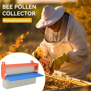 Matériel d'apiculture : Piège à <span class=keywords><strong>pollen</strong></span> pour ruche, collecteur de <span class=keywords><strong>pollen</strong></span> en plastique, outil de collecte pour l'apiculture - Product Image 6