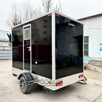 Toilettes mobiles modulaires Goeasy, sanitaires préfabriqués, remorque de salle de bain avec cabine de douche pour le camping en plein air