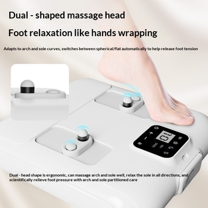 Massaggiatore per Piedi Completamente Automatico, Macchina Terapeutica con Telecomando Wireless, Ricaricabile USB, Massaggio Vibrante per Agopunti, Rilassamento - Product Image 2