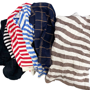 Fabbrica rottami tessuto tessuto tagliato pezzo di alta qualità <span class=keywords><strong>abbigliamento</strong></span> usato stracci cotone con il prezzo più basso - Product Image 2