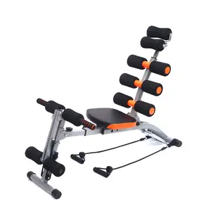Profession elle Six Power Gym Multifunktions-Bauch maschine 6 In 1 Fitness geräte Gym Abdominal Muscle Trainer Bank