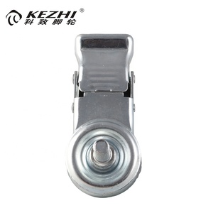 À usage moyen industriel tige filetée pu balle échafaudage roulette de <span class=keywords><strong>chariot</strong></span> avec freins - Product Image 3