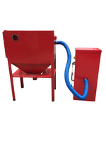Prix usine populaire SBC200 sableuse sableuse avec aspirateur dépoussiéreur