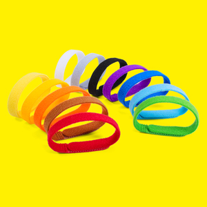 Beliebte 12-Farben-verstellbare Halsbänder aus weichem Stoff mit Welpen ausweisen, ideal für die Identifizierung von Hunden und Katzen - Product Image 5