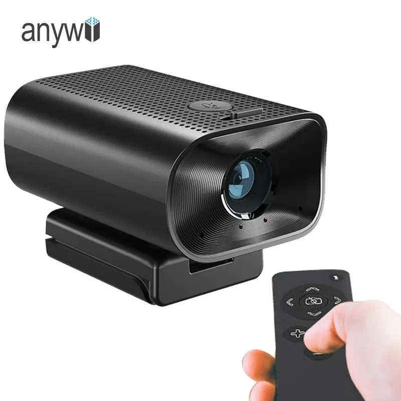 Anywii OEM ODM Webcam Produsen Webcam Kecil Mini 1080P Camara Web Cam Pc Webcam Kamera Usb untuk Laptop Desktop Komputer