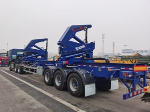 Remolques de Camión Semirremolque para Contenedores de 20 Pies y 40 Pies CIMC con Elevador Lateral Autocargable - Product Image 4