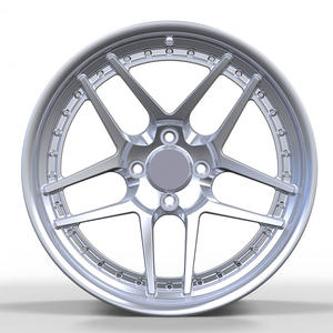 Ruedas forjadas 16 17 <span class=keywords><strong>18</strong></span> 19 20 21 22 24 pulgadas 5x130 17x11 ruedas anchas monobloque llantas de coche de aluminio plateado para <span class=keywords><strong>Porsche</strong></span> Paramera <span class=keywords><strong>924</strong></span> - Product Image 3