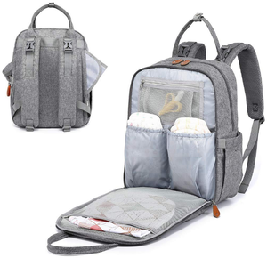 Bolsa de mamãe portátil impermeável, bolsa dobrável para bebê, cama, fralda, fralda, bolsas para maternidade - Product Image 4