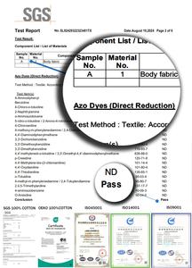 <span class=keywords><strong>Accappatoio</strong></span> di Lusso in Cotone Turco 100% <span class=keywords><strong>con</strong></span> Logo Ricamato, <span class=keywords><strong>Collo</strong></span> <span class=keywords><strong>a</strong></span> <span class=keywords><strong>Scialle</strong></span>, Tessuto Waffle Terry e Bordatura Bianca per Hotel e Spa 5 Stelle - Product Image 6