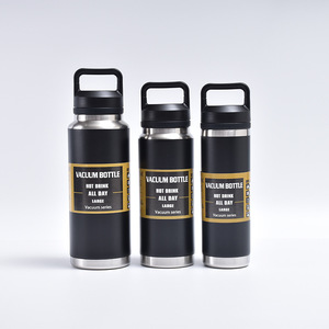 Skirton Eco Friendly Thermal Vacuum <b>Insulated</b> Flask Stainless Steel Sport Water <b>Bottle</b> With Handle - Product Image 3