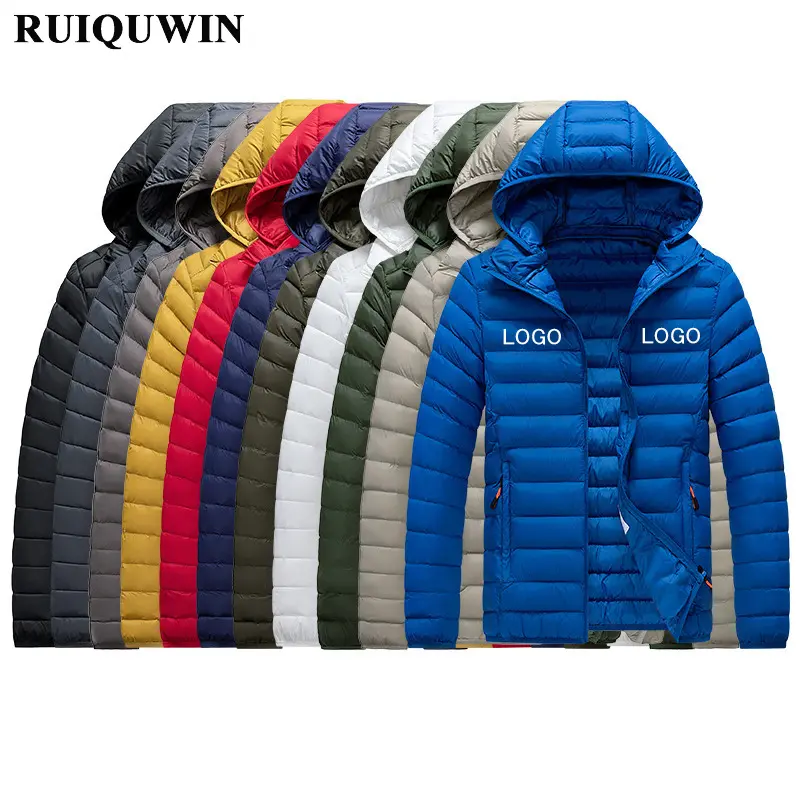 Ruiquwin เสื้อแจ็คเก็ต2024สำหรับผู้ชาย, เสื้อโค้ทผ้าคอตตอนเสื้อโค้ทอบอุ่นในฤดูหนาวเสื้อแจ็คเก็ตไซส์ใหญ่พิเศษ