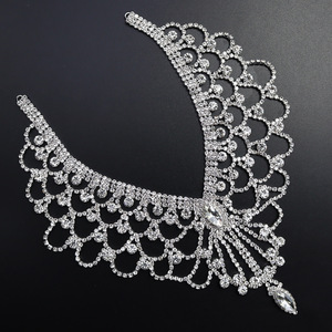 เดรสประดับพลอยเทียมหลายชั้นกลวงสำหรับตกแต่งเสื้อผ้า - Product Image 3