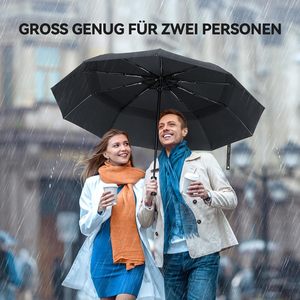 <span class=keywords><strong>Parapluie</strong></span> pliant automatique double couche 3 volets coupe-vent de haute qualité 23 pouces *8k, 10 baleines, 104 cm, compact et <span class=keywords><strong>pliable</strong></span> pour hommes et femmes - Product Image 6