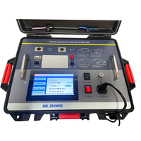 Testeur de perte diélectrique de transformateur électronique haute précision ZWJS101, analyseur de capacité CVT anti-interférence, imprimante thermique