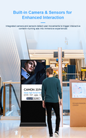 Prix d'usine OEM ODM – Écran tactile capacitif PACP de 32 pouces sur pied pour affichage numérique et signalisation, idéal pour les expositions et les magasins