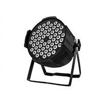 Lampu PAR Wash 54-LED Full-Color untuk Festival Musik, Aula Perjamuan, Pencahayaan Panggung, Pernikahan, Bar, Studio Dansa, Perlengkapan Lampu COB Front-Light