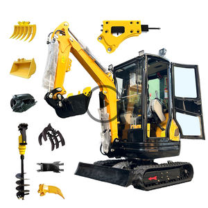 Consegna veloce escavatore macchina fattoria 3.5 Ton Mini <span class=keywords><strong>Bagger</strong></span> nuovo cingolato scavatore per la vendita EPA motore 2 Ton Mini escavatore prezzi - Product Image 1