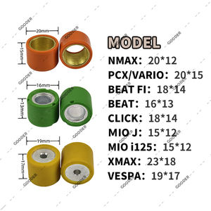GOODER Jeu de billes de <span class=keywords><strong>poulie</strong></span> CVT Flyball personnalisées pour PCX NMAX MIO VARIO CLICK - Product Image 4