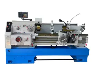 2023 La mejor máquina de torno horizontal manual pequeño multifunción CA6150 para metal de acero