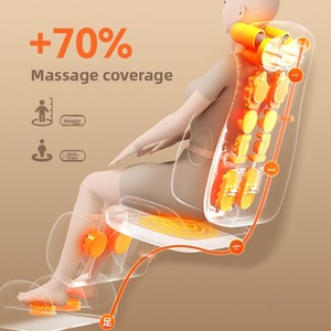 Coussin de <span class=keywords><strong>massage</strong></span> chauffant programmable à brancher <span class=keywords><strong>pour</strong></span> le dos, la taille, les épaules et le cou - Product Image 3
