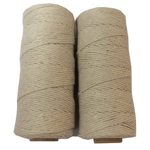 Ficelle de cuisine en coton torsadée durable 100m 1.5mm 1 brin pour l'emballage de la ficelle de cuisine Corde en coton durable - Product Image 6