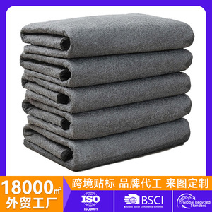 ผ้าทำความสะอาดกระจกไมโครไฟเบอร์สีเทาเข้ม ผ้าขัดกระจกหนาพิเศษสำหรับพื้นผิวกระจก - Product Image 5