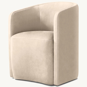 Nordic stile moderno imbottito a botte posteriore <span class=keywords><strong>in</strong></span> <span class=keywords><strong>pelle</strong></span> poltrona <span class=keywords><strong>da</strong></span> <span class=keywords><strong>pranzo</strong></span> per sala <span class=keywords><strong>da</strong></span> <span class=keywords><strong>pranzo</strong></span> - Product Image 5