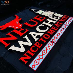 Letreros de Canal 3D Personalizados para Edificios Comerciales al Aire Libre con Iluminación Decorativa y Transformador de Corriente para Empresas - Product Image 5