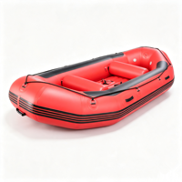 Rafteau gonflable MJK de haute qualité de 11 pieds (335 cm) pour 4 personnes, bateau de dérive stable résistant aux UV, en vente