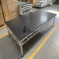 Plateforme de Scène Litedeck Topfinger 2026 pour Concerts en Extérieur, 4x8 pieds, Escalier Intérieur, Podium, Plateforme en Aluminium – Vente Chaude
