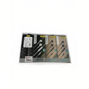 Soyt Headset Earphones With Mic 3.5mm Jack Universal For Mobile Phones And Tablets 12Pcs Pack - Product Image 1