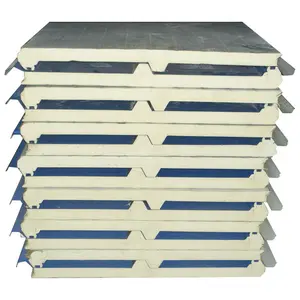 Aangepaste Fiber Cement Board Sandwich Panel Made In China Geïsoleerde Eps Sandwich Panel Dakbedekking Prijzen M2 Dakpaneel Building Sf