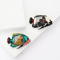 Vintage Fruit Bee Verguld Emaille Insect Thema Kristal Prachtige Corsage Pin Broche Unisex Cadeau Sieraden