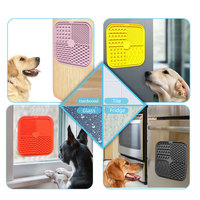 Nouveau Arrivage Tapis de Léchage pour Chien en Silicone à Logo Personnalisé, Gamelle d'Alimentation Lente pour Animaux de Compagnie de Petite Taille