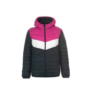 Las más nuevas chaquetas de invierno informales de talla grande con cremallera de piel de oveja acolchada térmica cálida/Puffer/diseño sublimado de burbujas Venta de algodón - Product Image 1