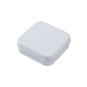 Custom Logo 72*72*22 Mm Small Square Tin <b>Box</b> Metal <b>Box</b> Packing <b>Box</b> for Candy Jewelry - Product Image 4