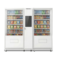 Distributeur automatique de snacks et de boissons avec écran tactile à code QR, options de paiement multiples, surveillance automatique du stock