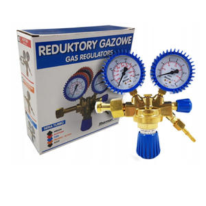 Reguladores de Presión Estilo Italiano, Aleación de Zinc, Manómetro para Argón y CO2, Reductor de Presión de CO2, Manómetro para Oxígeno y Acetileno - Estilo Europeo - Product Image 5