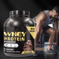 Poudre de Protéine de Lactosérum en Seau Grand Format 5lbs (2,27 KG) – Isolat Sportif pour Prise de Masse Musculaire et Récupération – Adulte – Logo Personnalisé