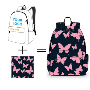 Zaino per ragazze con logo personalizzato di alta qualità in pelle per scuola di alta qualità Design stampato da donna personalizzato il tuo modello zaino - Product Image 1