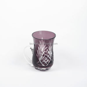 Bicchiere da 90ml in stile bohémien tagliato a mano, tazza piccola a <span class=keywords><strong>sei</strong></span> colori, tazza <span class=keywords><strong>di</strong></span> succo <span class=keywords><strong>di</strong></span> tazza <span class=keywords><strong>di</strong></span> caffè - Product Image 4