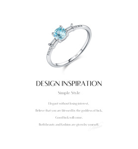 S925 Silver Classic Topaz Ring With Baguette Diamonds Pave Setting Prong Mount Women's Engagement Gemstone Jewelry - Product Image 6
