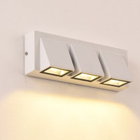 Applique murale LED extérieure étanche IP65 en aluminium AC110V 220V pour balcon, jardin, porche, luminaire décoratif pour la maison