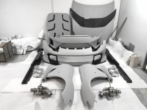 Ferrari <span class=keywords><strong>812</strong></span> Mise à niveau <span class=keywords><strong>812</strong></span> Kits de carrosserie Competizione les pièces automobiles de qualité d'usine d'origine en Fiber de carbone sèche pour Ferrari <span class=keywords><strong>812</strong></span> - Product Image 4