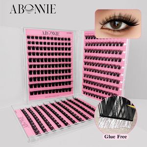Pestañas Postizas Abonie, 10 Filas, Sin Pegamento, Autoadhesivas, Libres de Crueldad, Para Uso Diario - Product Image 2