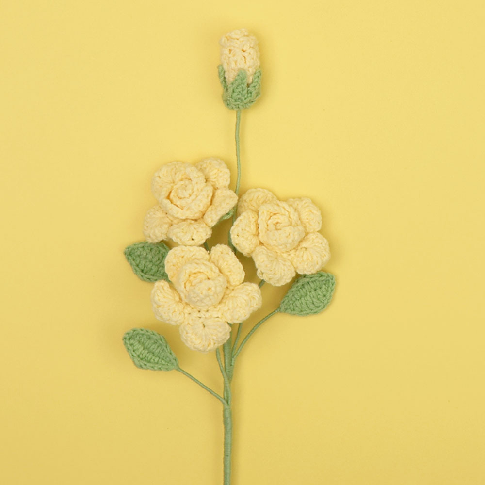 Snow cinq barbie à 3 têtes rose branche-jaune