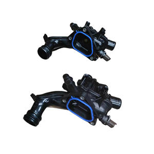 Ensemble de boîtier de thermostat électrique pour Peugeot 2008 3008 207 308 4008 5008 508 Citroen C4L <span class=keywords><strong>DS5</strong></span> OE 9808647080 9808647180 - Product Image 2