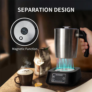 <span class=keywords><strong>Mousseur</strong></span> <span class=keywords><strong>à</strong></span> <span class=keywords><strong>lait</strong></span> <span class=keywords><strong>électrique</strong></span> 5 en 1 <span class=keywords><strong>Mousseur</strong></span> <span class=keywords><strong>à</strong></span> <span class=keywords><strong>lait</strong></span> et cuiseur vapeur 500ml Machine <span class=keywords><strong>à</strong></span> mousse chaude/froide pour <span class=keywords><strong>mousseur</strong></span> <span class=keywords><strong>à</strong></span> <span class=keywords><strong>lait</strong></span> chaud et froid - Product Image 3